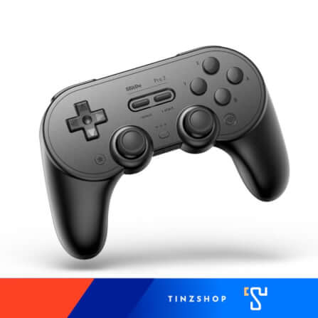 จอยเกมไร้สาย 8Bitdo Pro 2 80GJ สีดำ_1